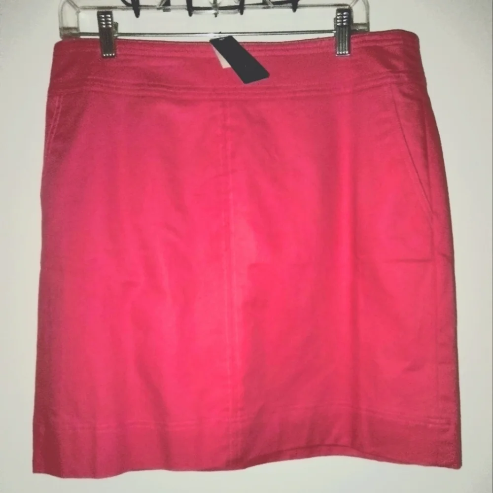 Talbots (Size 12) Barbie Pink Pencil Skirt (NEW-NWT)